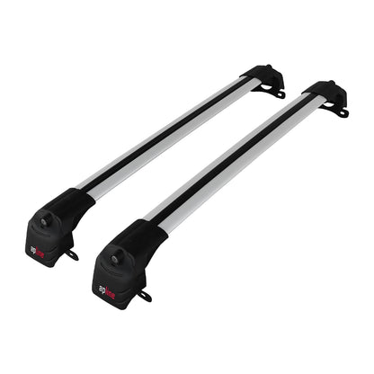 Compatible with Honda CR-V 4 2012-2016 ACE-2 Car Roof Rack Cross Bar Grey Aluminium 2 Bars