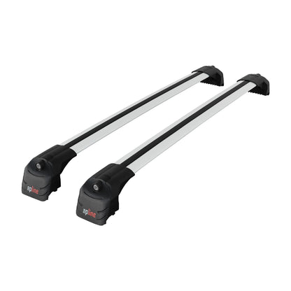 Compatible avec Q7 (4M) 2016-2025 ACE-2 Barres de Toit Railing Porte-Bagages de Voiture Gris Aluminium 2 Barres