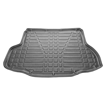 Compatible avec Honda City 2021-2025 Flexible Tapis de Coffre Plancher de Chargement Noir