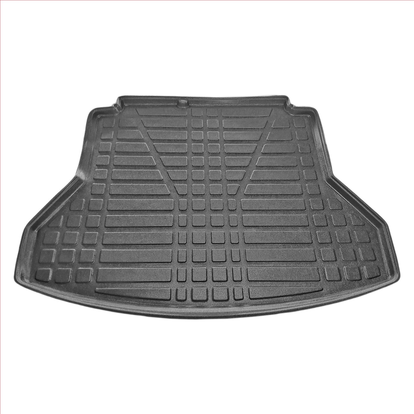Compatible avec Hyundai Elentra 6 2016-2020 Flexible Tapis de Coffre Plancher de Chargement Noir