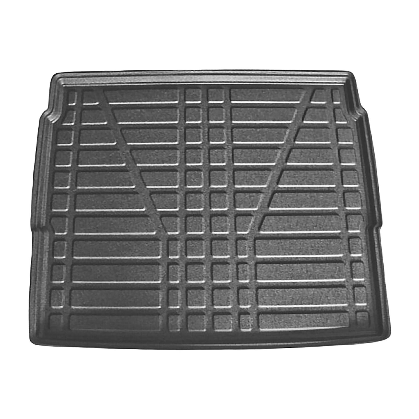 Compatible avec Peugeot 3008 II (P84) Pre-Facelift 2017-2020 Flexible Tapis de Coffre Plancher de Chargement Supérieur Noir