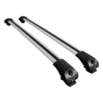 Compatible avec Mercedes Classe GL 2 (X166) Pre-Facelift 2013-2015 ACE-1 Barres de Toit Railing Porte-Bagages de Voiture Gris Aluminium 2 Barres
