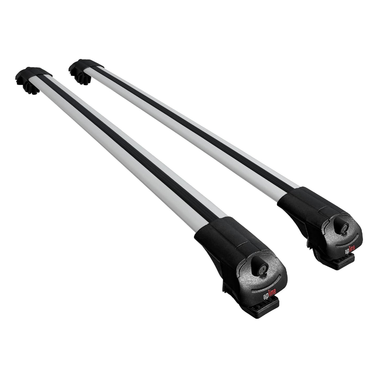 Compatible with Kia Mohave (HM) 2008-2019 ACE-1 Car Roof Rack Cross Bar Grey Aluminium 2 Bars