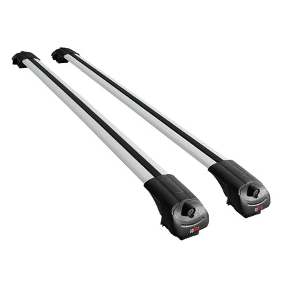 Compatible avec Opel Zafira Life 2019-2025 ACE-1 Barres de Toit Railing Porte-Bagages de Voiture Gris Aluminium 2 Barres
