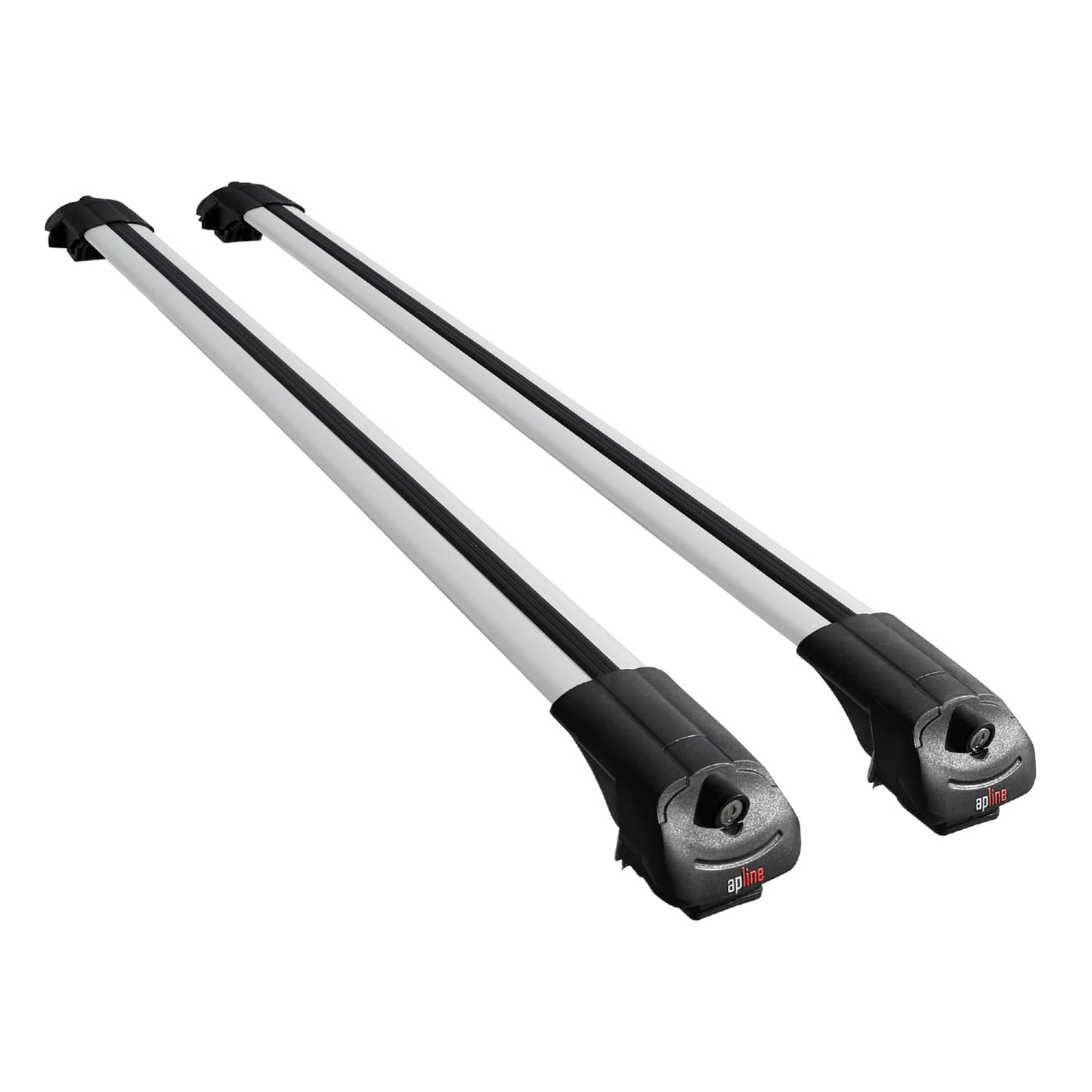 Compatible with Ford Transit/Tourneo Connect 2002-2013 ACE-1 Car Roof Rack Cross Bar Grey Aluminium 2 Bars