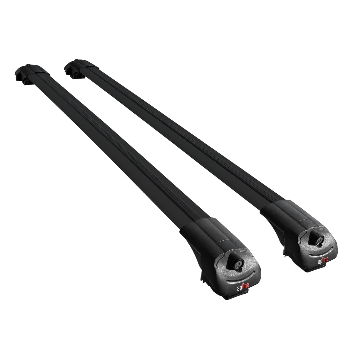 Compatible avec Mazda 6 Wagon 2012-2024 ACE-1 Barres de Toit Railing Porte-Bagages de Voiture Noir Aluminium 2 Barres