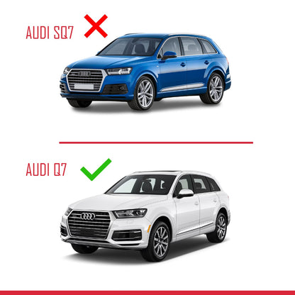 Compatible avec Audi Q7 (4M) 2015-2026 ACE-2 modèle Barres de Toit Railing Porte-Bagages de Voiture Gris Aluminium Barres