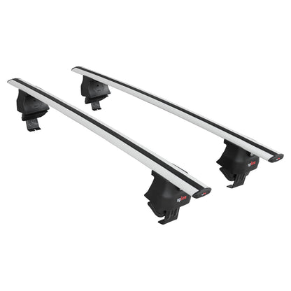 Compatible avec Peugeot 3008 II (P84) Pre-Facelift 2017-2020 ACE-4 Barres de Toit Railing Porte-Bagages de Voiture Gris Aluminium 2 Barres