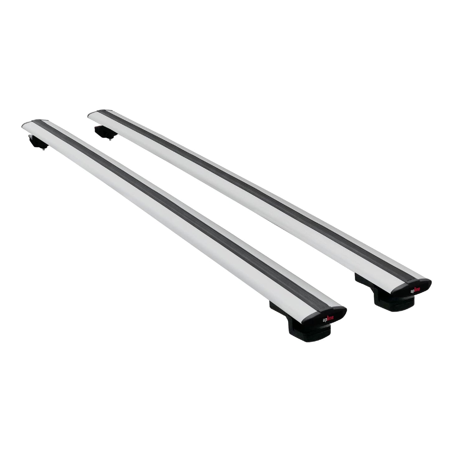 Compatible avec SsangYong Rexton 2018-2025 BASIC Model Barres de Toit Railing Porte-Bagages de Voiture Gris Aluminium 2 Barres