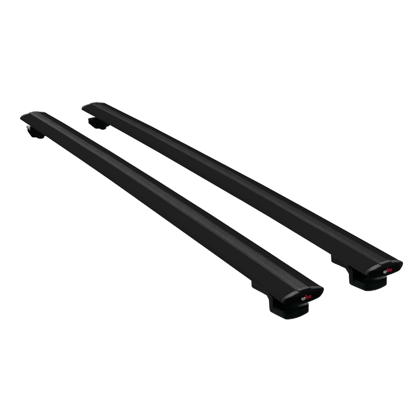 Compatible avec Mercedes E Class S210 Wagon 1998-2002 BASIC Model Barres de Toit Railing Porte-Bagages de Voiture Noir Aluminium 2 Barres