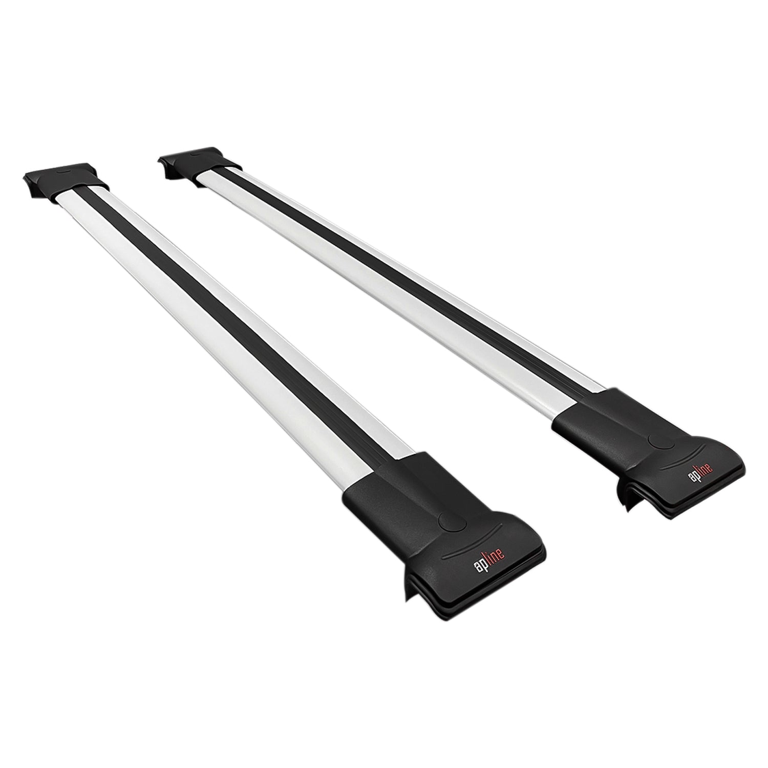 Compatible avec Mercedes Vaneo (W414) 2002-2005 FLY Model Barres de Toit Railing Porte-Bagages de Voiture Gris Aluminium 2 Barres