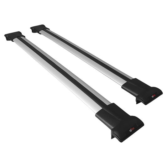 Compatible with Peugeot Expert 3 Traveller 2017-2025 FLY Model Car Roof Rack Cross Bar Grey Aluminium 2 Bars