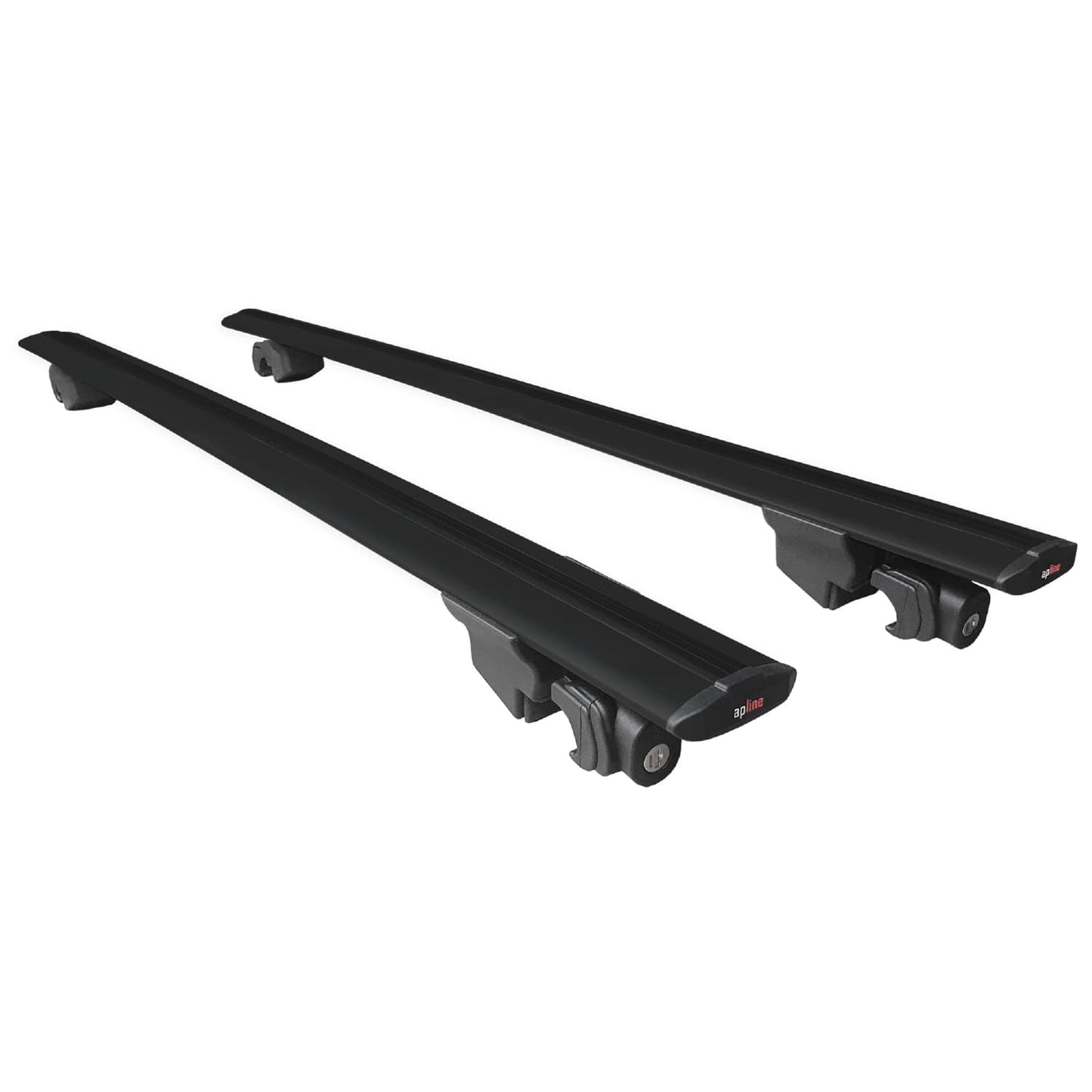 Compatible avec JAECOO 7 2025-2026 HOOK Model Barres de Toit Railing Porte-Bagages de Voiture Noir Aluminium 2 Barres