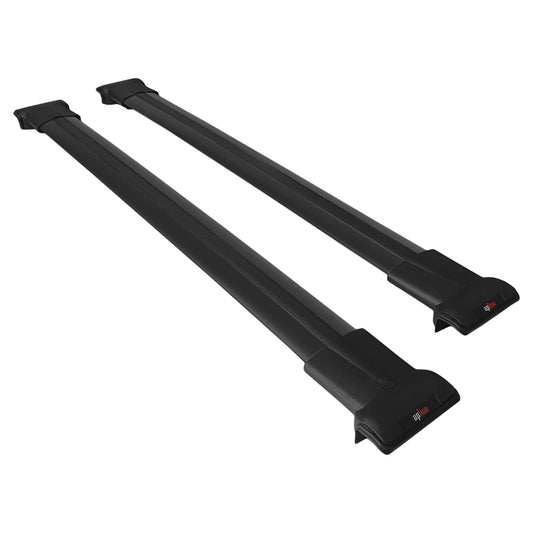 Compatible with Peugeot Expert 2 2007-2016 FLY Model Car Roof Rack Cross Bar Black Aluminium 2 Bars