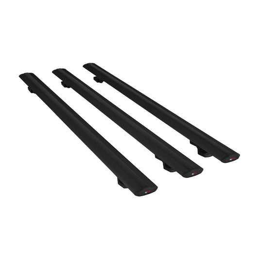 Compatible avec Subaru Tribeca 2008-2014 BASIC Model Barres de Toit Railing Porte-Bagages de Voiture Noir Aluminium 3 Barres